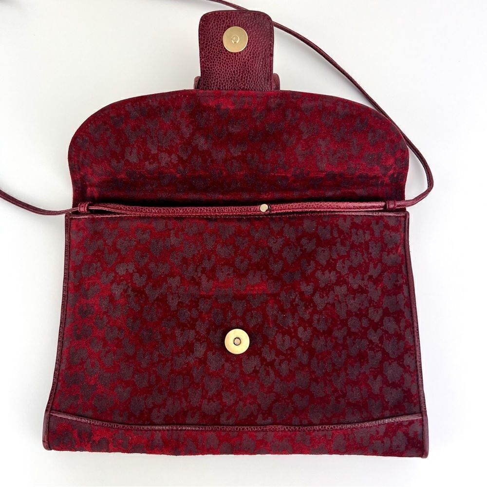 Vintage Susan Gail Red Retro Crossbody Purse - Picture 7 of 11